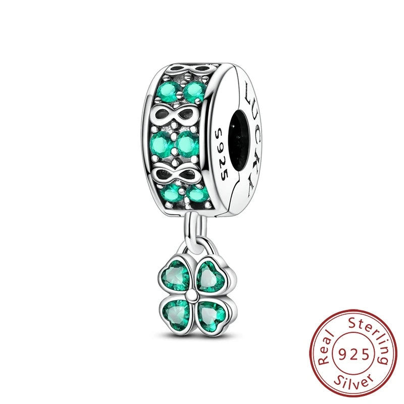 925 Sterling Silver Charms Firefly Cat Dog Coconut Charms Beads Pendant Fit Original Pendant Bracelet DIY Fine Jewelry For Women