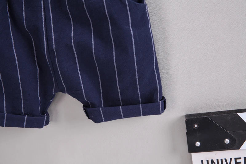 New Summer Baby Boys Clothes Suit Children Short Sleeved Shirt Shorts 2Pcs/Sets Toddler Fashion Casual Costume Kids Tracksuits