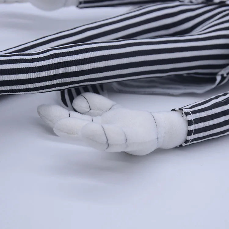 8 Style Cartoon Anime Skellington Dog Plush Toy Anime Cartoon JACK Bone Skeleton Skull Cosplay Santa Claus Soft Stuffed Toy Gift