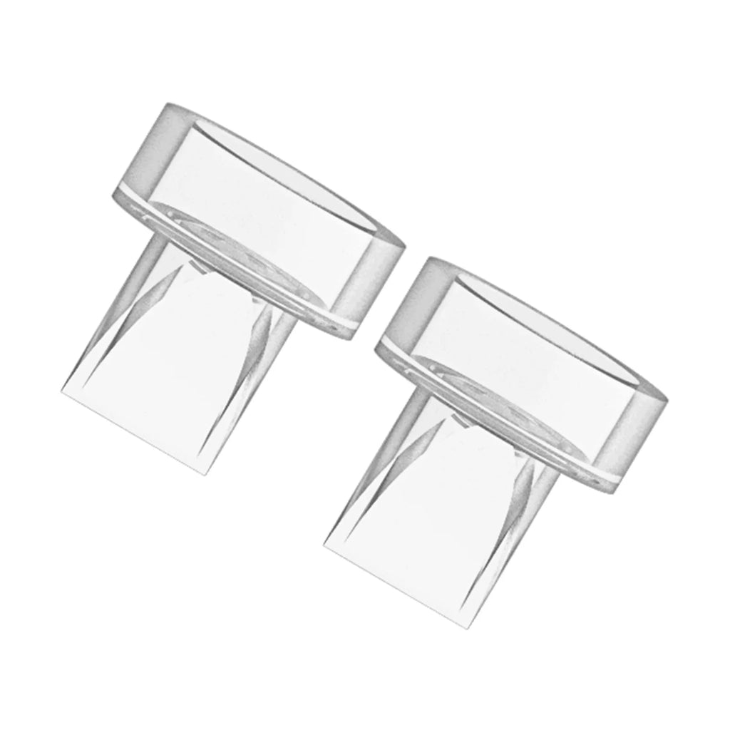 Electric Breast Pump Replacement Accessory Includes 2 Pcs Connector Soft Food-Grade Silicone for THE INS Wearable Breast Pump