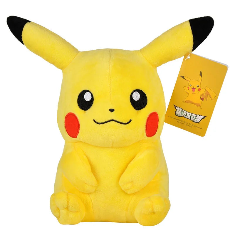 20cm Original Pokemon Plush Toy Pikachu Cosplay Psyduck Cute for Anime Cartoon Plush Doll Figure Toy for Kids Birthday Best Gift
