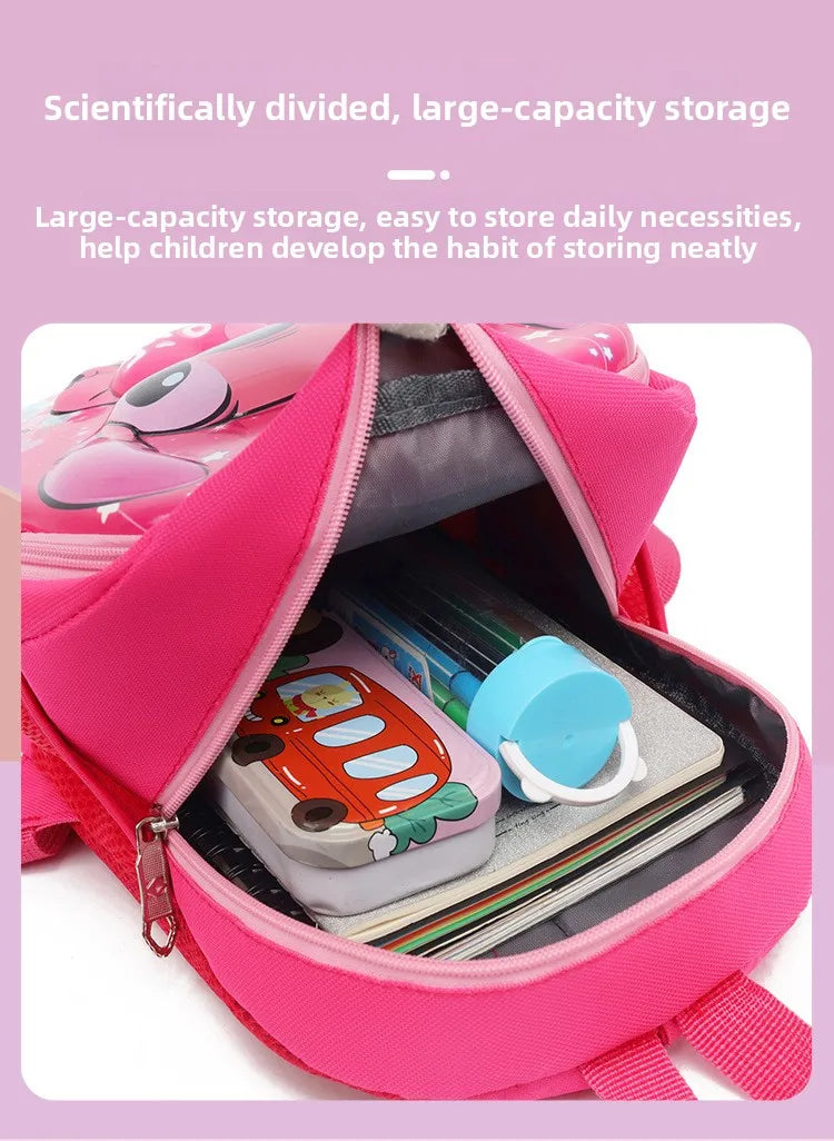 Disney Stitch New Kindergarten Schoolbag Cartoon Cute Boys and Girls Backpack High Quality Fashion Children's Schoolbag Light