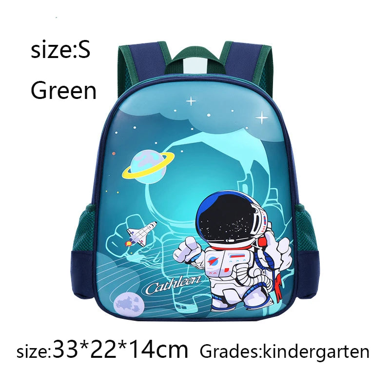 Children Backpack Cute Star Astronaut Kid School Bag Backpack Boy Student Teenagers Waterproof Baby Kindergarten Primary Bookbag