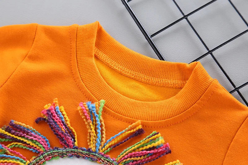 New Spring Autumn Baby Girl Clothes Boys Clothing Children T-Shirt Pants 2Pcs/Sets Toddler Casual Sports Costume Kids Tracksuits