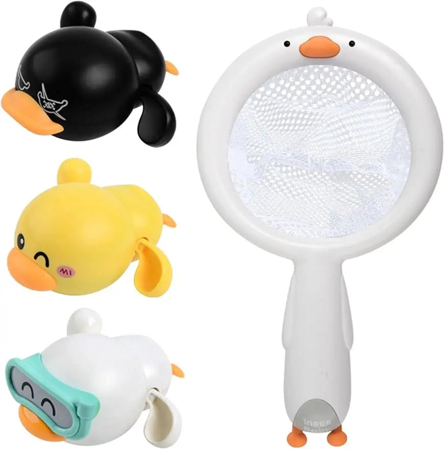 Toddler Bath Toys, Wind-up Bath Toy Ducks for Toddlers Kids Boys Girls, Swimming Bath Toys Bathtub Toys Pool Toys for Toddlers