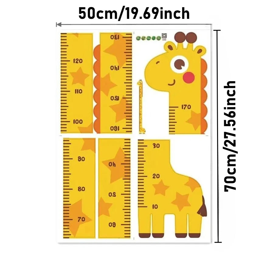 Baby Height Growth Chart Height Chart for Kids Child Toddler Boys Girl for Wall Room Nursery Decor Measuring Wall Ruler Bathroom