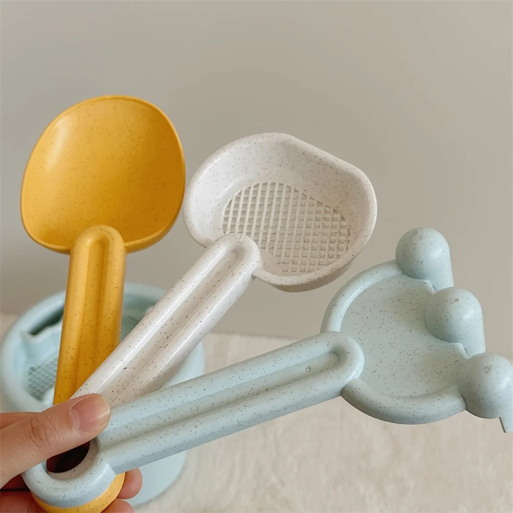 Sea Creatures Sand Beach Toy Set Toys Kids Sandbox Toys Toddlers Sand Toys Beach Tool Kit Bucket Watering Shovel Travel Outdoor