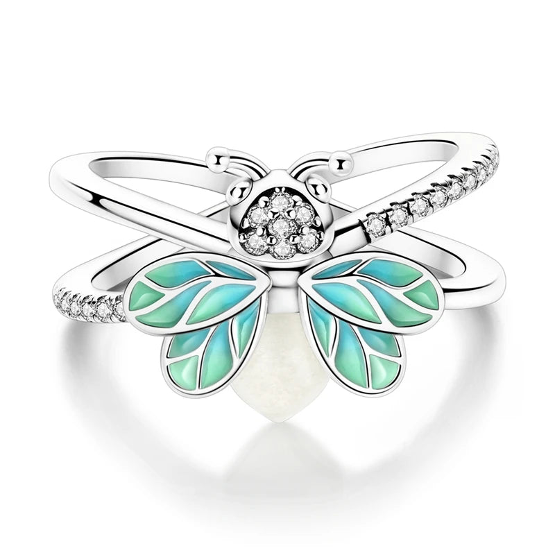 New Rings For Women 100% 925 Sterling Silver Star Moon Colorful Zircon Rings Fine Wedding Engagement Birthday Jewelry Gifts