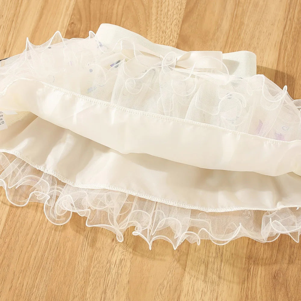 Summer New Sweet And Cute Baby Girl Skirt, Cartoon Fish Print Children'S Clothing Suitable For Babies Aged 6 Months To 3 Years