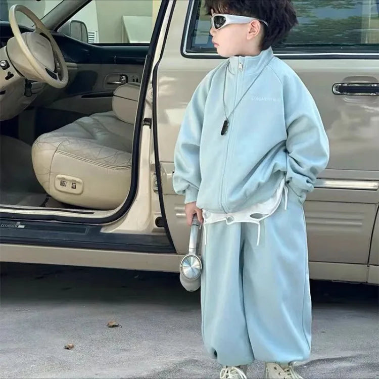 Coat Set Sweatshirt Children's Clothing Boys Kids Boy Clothes 7 8 Years 12 Top Bottom Year Old Junior Boys' Autumn Winter Boy´s