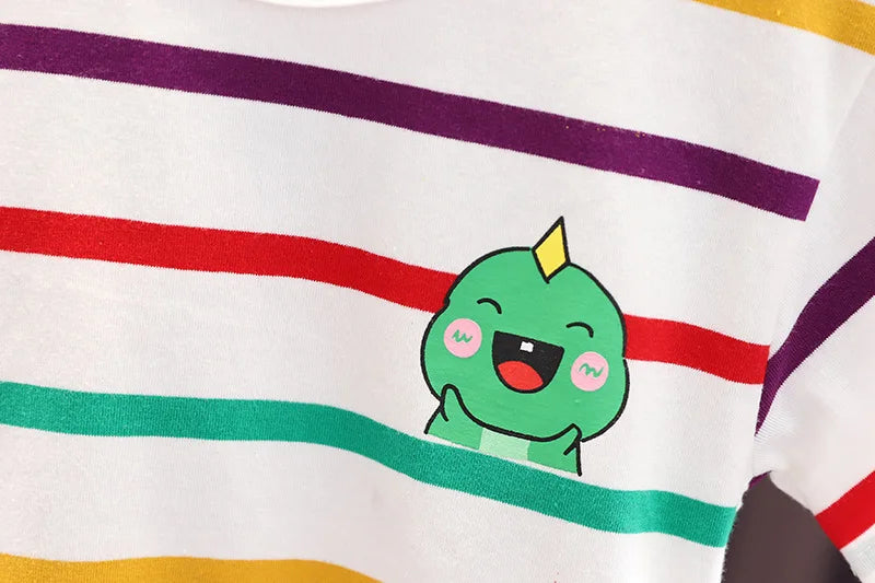 New Summer Baby Boys Clothes Suit Children Short Sleeved T-Shirt Shorts 2Pcs/Sets Kids Clothing Toddler Casual Cotton Costume