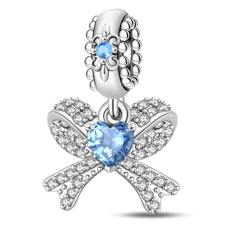 Hot Sale Charms Beads 925 Sterling Silver Pink Perfume Bottle Letter Luminous Firefly Tarot Card Beads Fit DIY Bracelets Jewelry