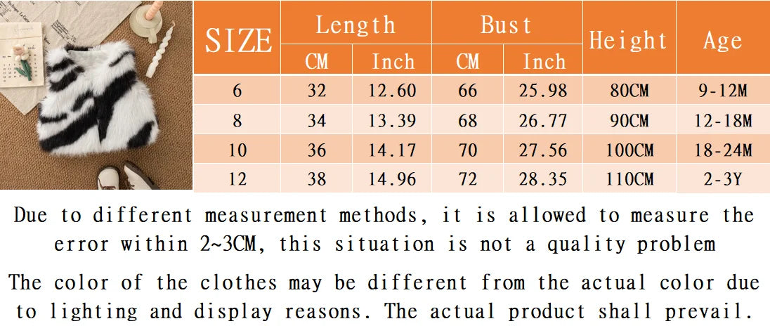 New Autumn And Winter Baby Girl Vest Coat, Simple Style Warm Children'S Clothing For Babies Aged 9 Months To 3 Years Old