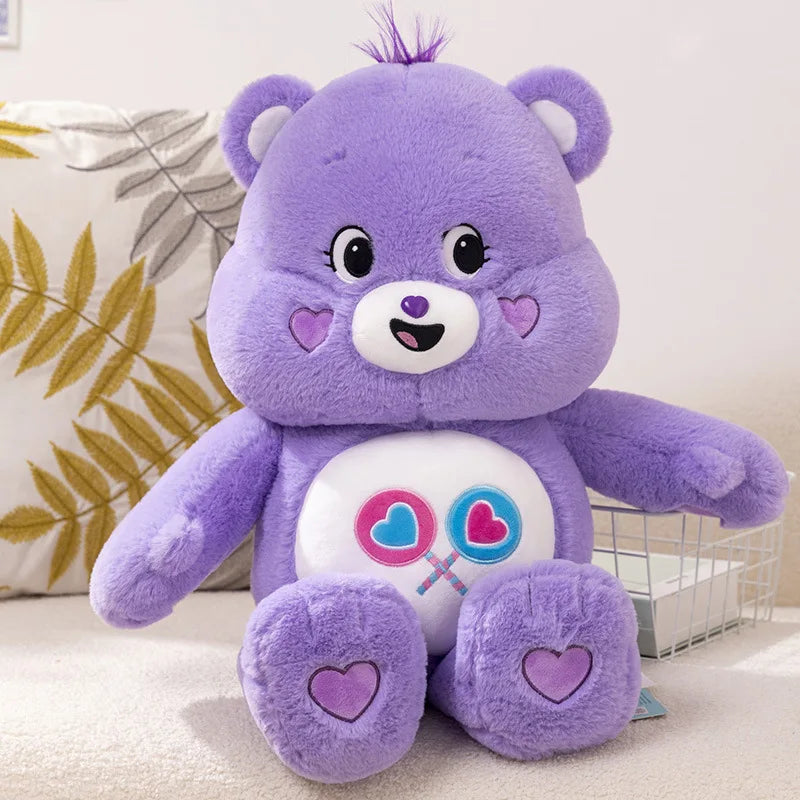 8Colours Care Bear Plush Stuffed Toys Cute Bear Plush Dolls Home Car Decoration Plush Pillow Boys Girls Birthday Doll Gift