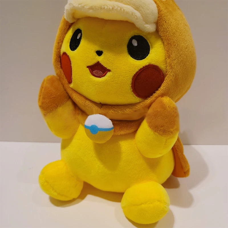 20cm Original Pokemon Plush Toy Pikachu Cosplay Psyduck Cute for Anime Cartoon Plush Doll Figure Toy for Kids Birthday Best Gift