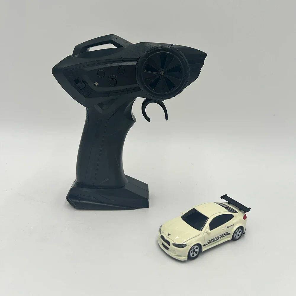 Fqd23 Fqd25 1/64 Rc Car 2.4g 4wd Mini High Speed Racing Car Simulation Car Model Toy Remote Control Drift  For Kids Gifts