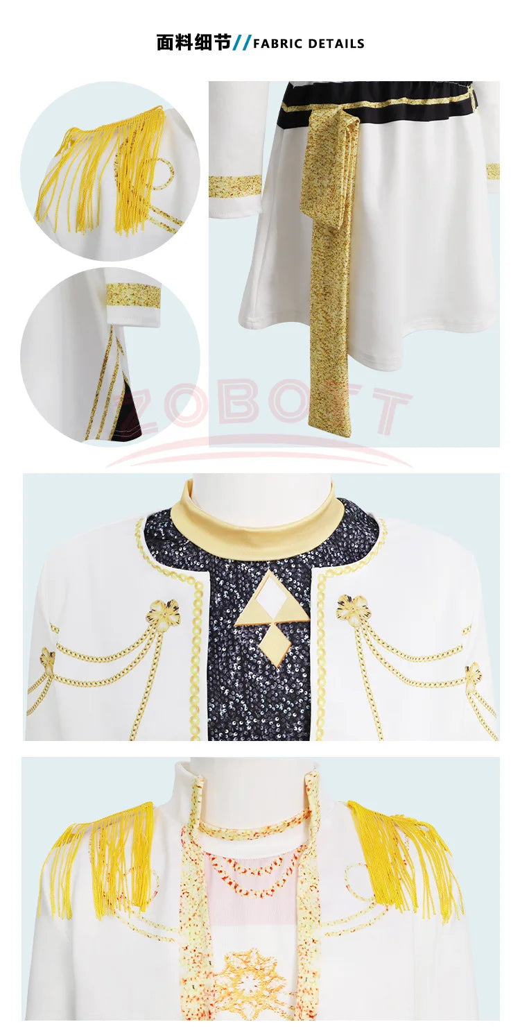 2025 NEW Kpop Demon Hunter Anime Movie Kids Cosplay Rumi Zoey Mira 3D Print Costume Suit Clothes KPop Rumi Zoey Cosplay Outfit