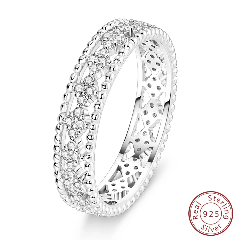 New Rings For Women 100% 925 Sterling Silver Star Moon Colorful Zircon Rings Fine Wedding Engagement Birthday Jewelry Gifts