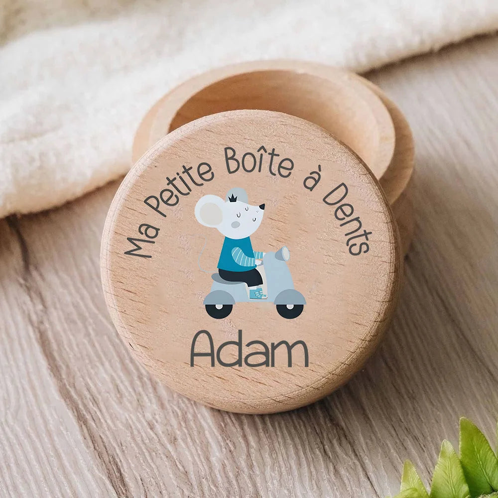 Personalised First Tooth Box Baby’s First Gift New Baby Christening Gifts Baby Shower Wooden Engraved Trinket Boxes