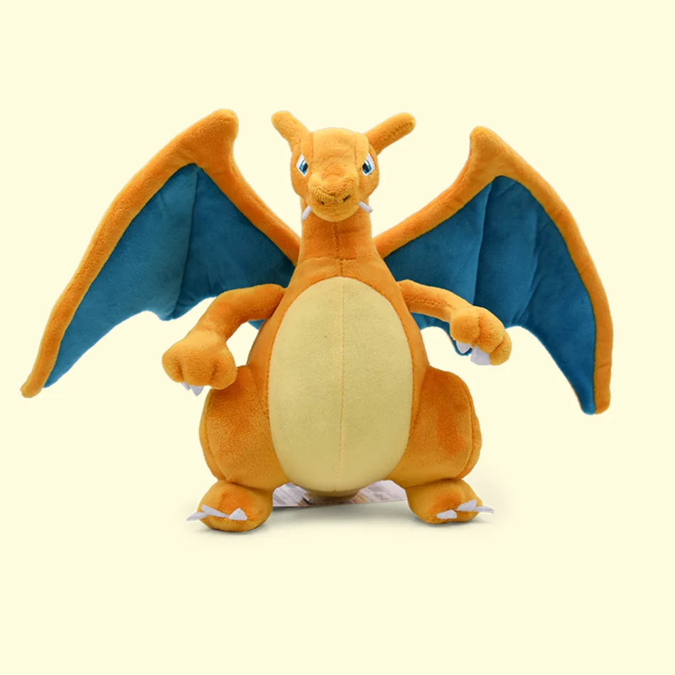 New Kawaii Charizard Soft Plush Toys Charmeleon Cute Anime Figure Cool Stuffed Animals Peluche Dolls Charmander Birthday Gifts