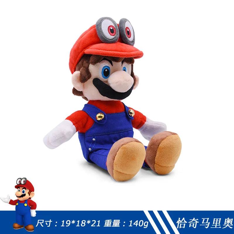 22 Styles Genuine Super Mario Bros Plush Toys Doll Elephant Stuffed Toys Anime Doll Plushie for Kids Christmas Birthday Gift