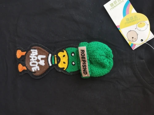 New Arrival Popular Embroidered Duck Casual Short Sleeve Boy T-shirt 2-6Year Children Baby Summer T-shirt For Boys Girls Tops