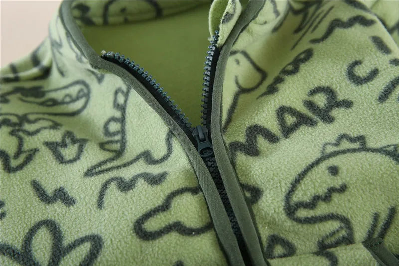 Autumn Winter Baby Clothes Children Boys Thick Long Sleeved Jacket Kids Girls Clothing Infant Cartoon Costume Toddler Sportswear