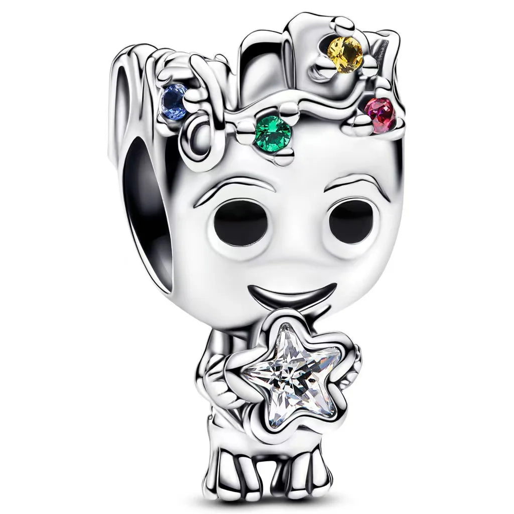 Marvel Disney Charm Beads 100% 925 Sterling Silver for DIY Bracelets Women's Jewelry Gifts Suitable for Original DLY