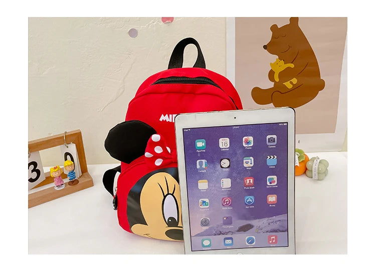 Disney Mickey and Minnie New Children's Backpack Cartoon Cute Boys and Girls Schoolbag Mini Fashion Trend Children's Backpack