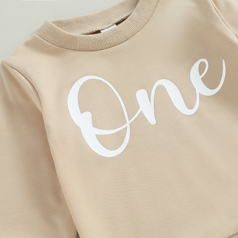 Toddler Boy s Long Sleeve Sweatshirt with Letter Print Cute Pullover for Autumn Birthday Outfit for Baby Boy Trendy Tops for