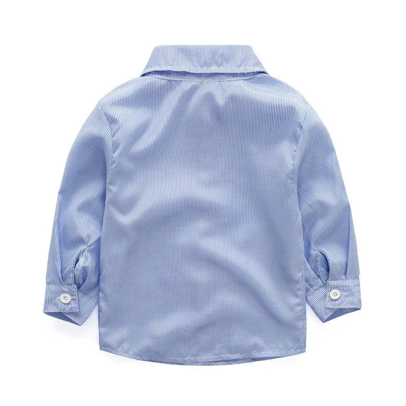 New Spring Autumn Baby Boys Clothes Children Casual Coat Shirt Pants 3Pcs/Set Kids Gentleman Suit Infant Outfits Toddler Costume