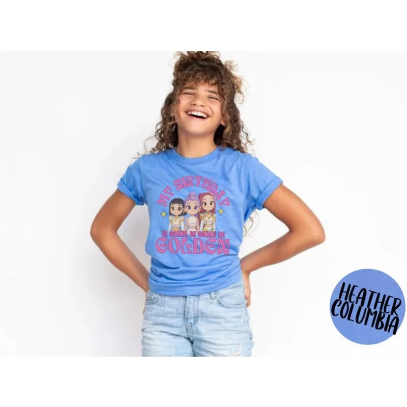 2025 New KPop Demon Hunters Mira T-Shirt Women Girls Fashion Demon Hunters Cosplay Shirt for Fans Gift Y2k Tops T Shirt 02