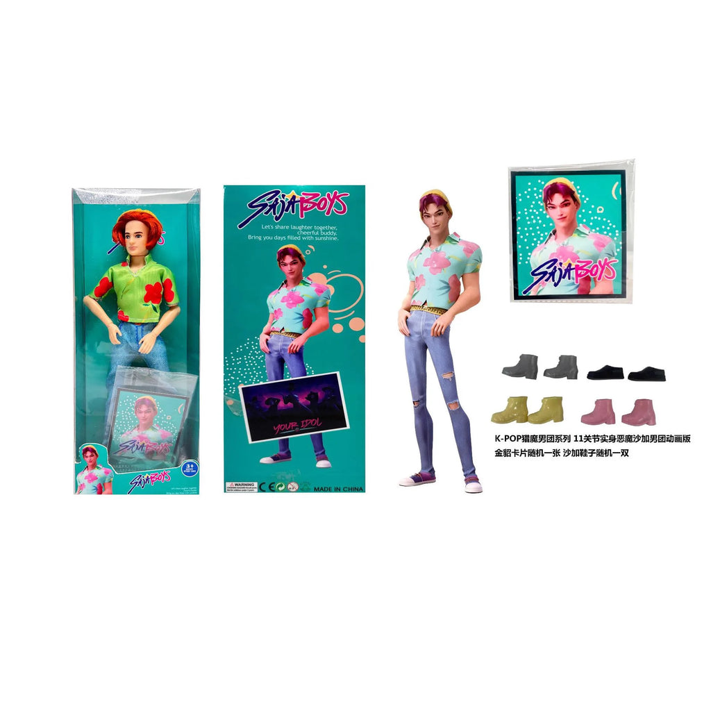 Demon Hunters 11 Joint movable SajaBoys K-POP Boy Band Doll Demon Saga Action Figure Toy Anime Character DIY Toy