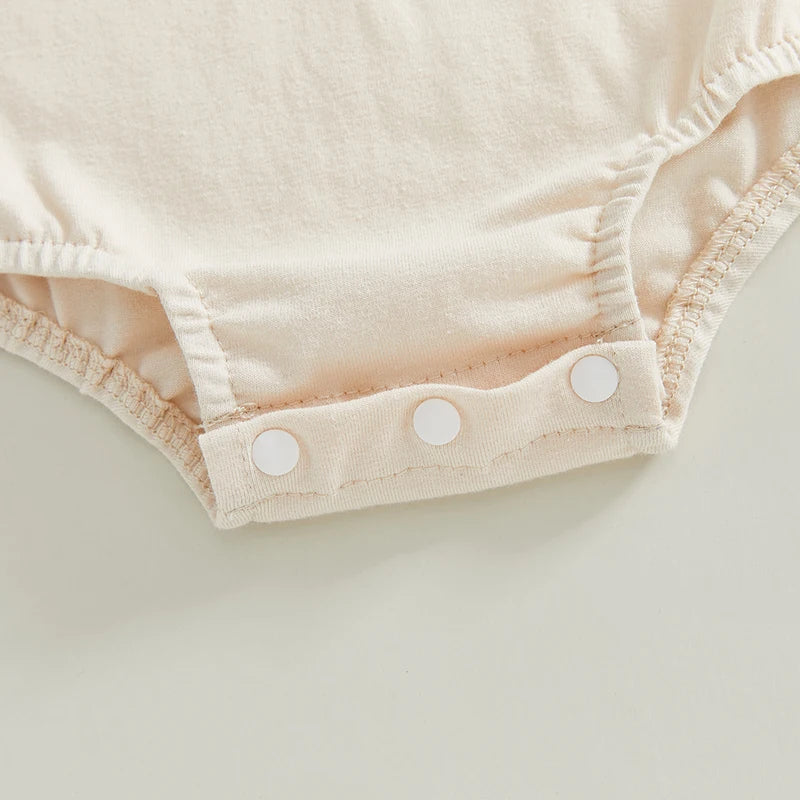 Toddler Boy Lightweight Cotton Romper Short Sleeve Round Neck Animal Print Loose Fit Jumpsuit for Summer Beach Party