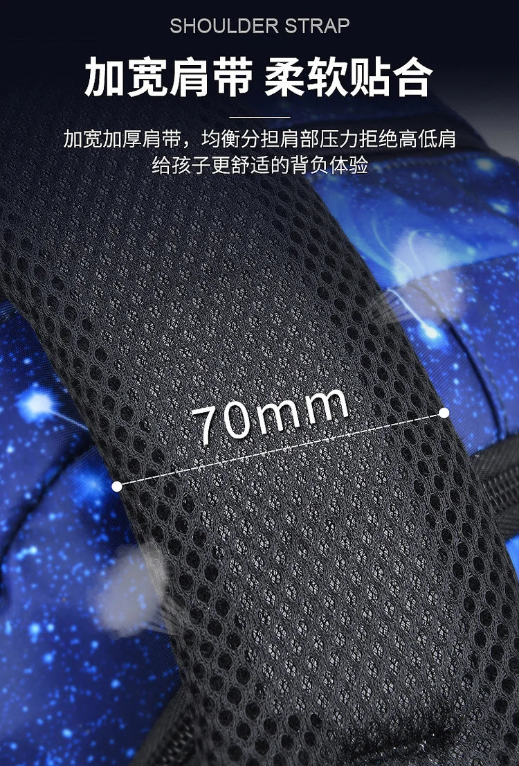 Children Backpack Fashion Starry Sky Kids Waterproof School Bags For Boys Girls Backpack Mochila Infantil Book Bag