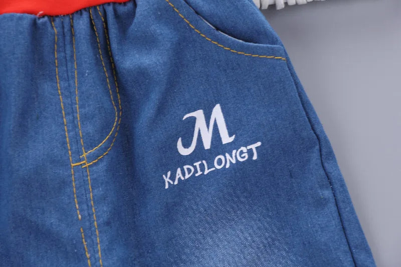 New Summer Baby Clothes Suit Children Boys Fashion T-Shirt Shorts 2Pcs/Set Infant Outfits Toddler Casual Costume Kids Tracksuits