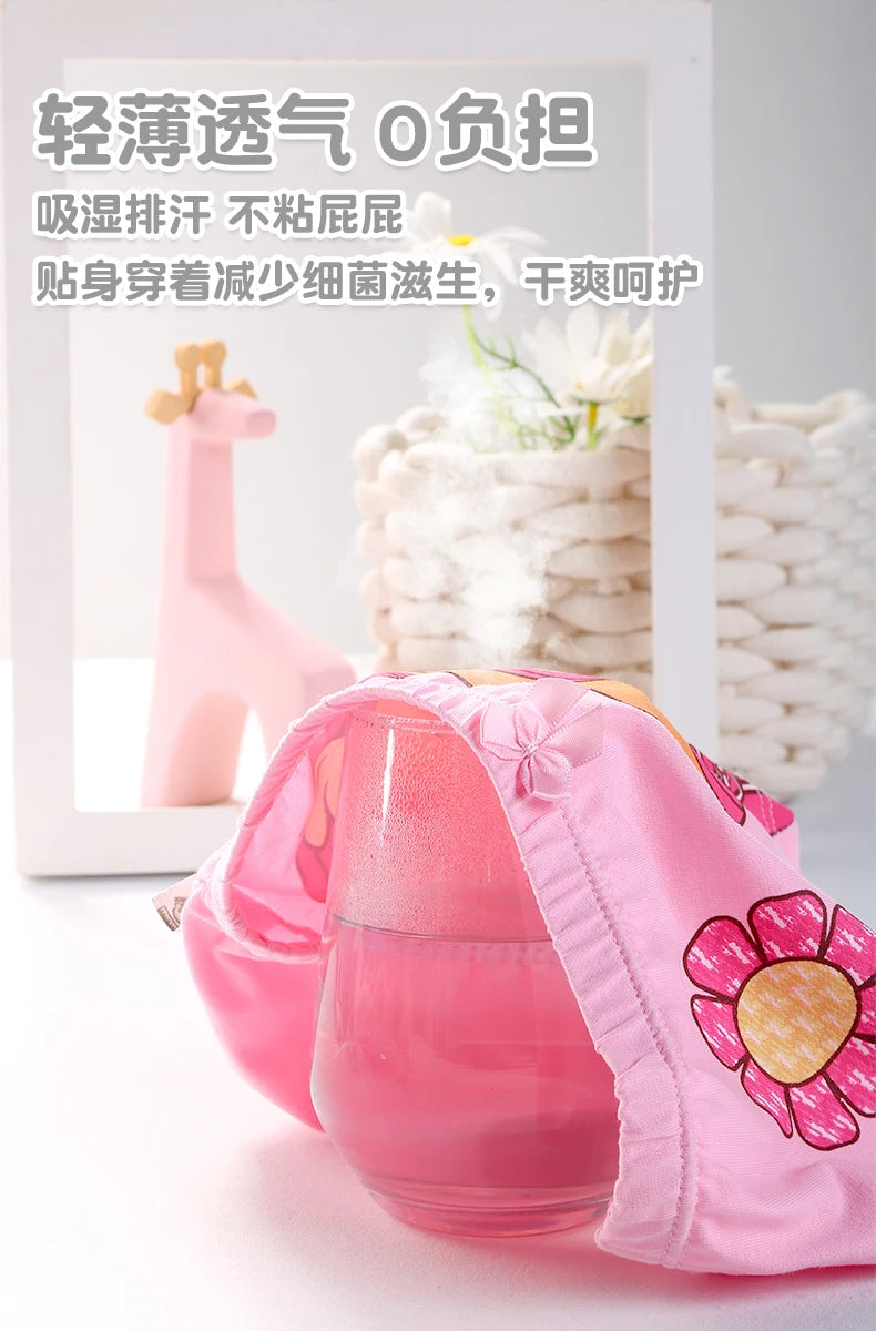 High Quality Original Paw Patrol 4PCS/SET Baby Girl's Underwear Kids Underpants Liberty Skye Mmarshall Rubble Everest For 2-8T