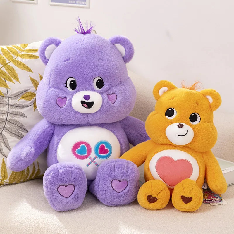 8Colours Care Bear Plush Stuffed Toys Cute Bear Plush Dolls Home Car Decoration Plush Pillow Boys Girls Birthday Doll Gift