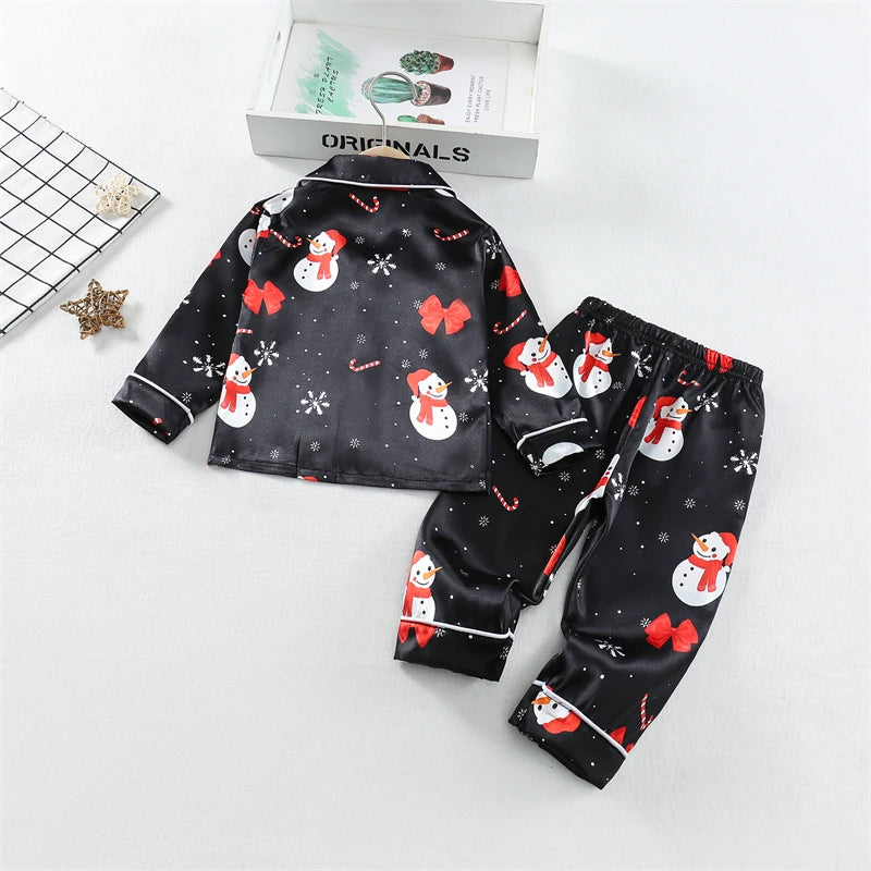 Autumn Baby Girls Clothes Children Pajamas Long Sleeved Shirt Pants 2Pcs/Set Toddler Sleepwear Kids Boys Clothing Infant Costume