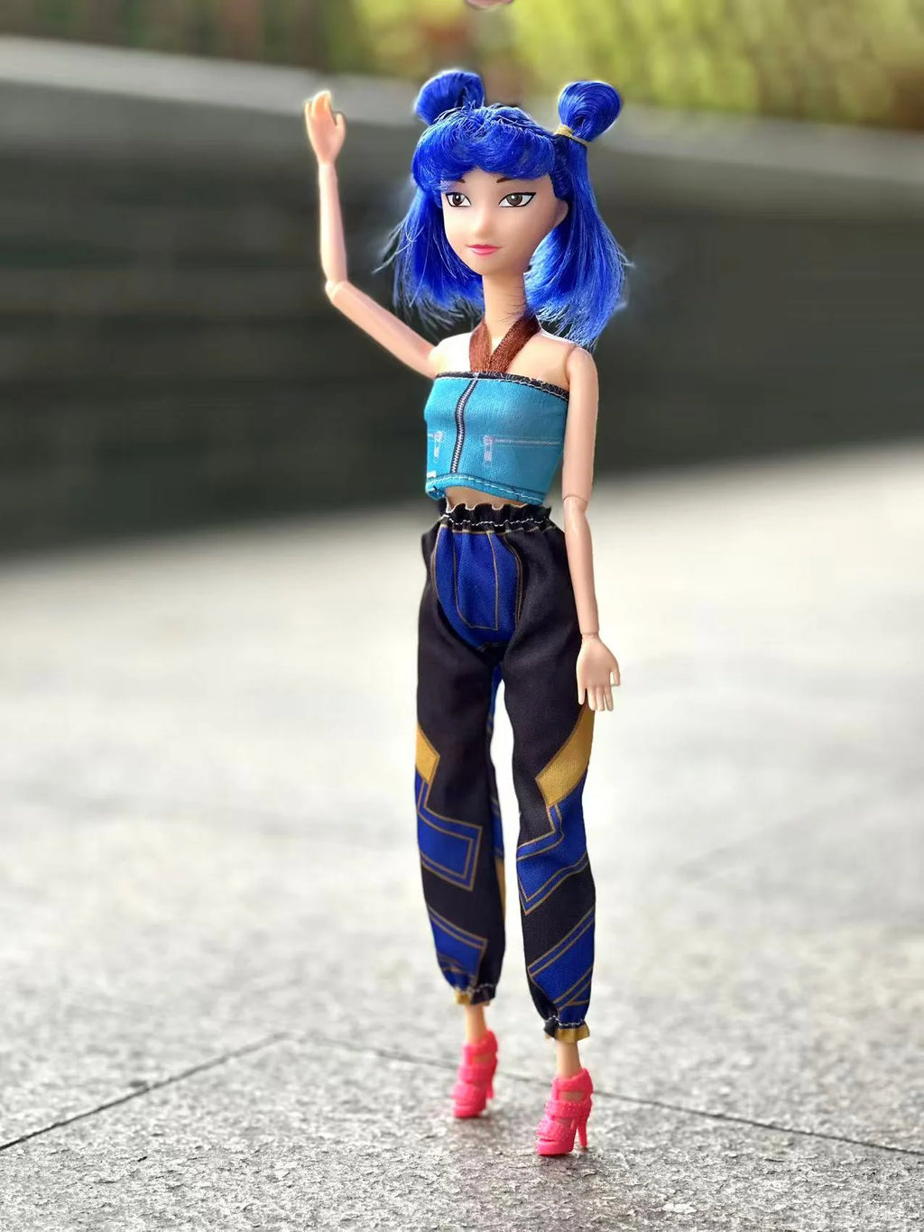 3pcs  Demon Hunters  NEW Anime KPop Doll Vinyl Toy Rumi Mira zoi Character vinyl mask figurine Birthday Gift Fan Club Gifts