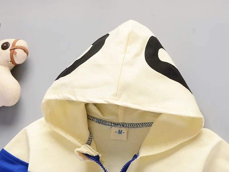 New Autumn Newborns Clothes For Girls Baby Outfits Children Boys Hooded Jacket Pants 2Pcs/Sets Infant Sportswear Kids Tracksuits