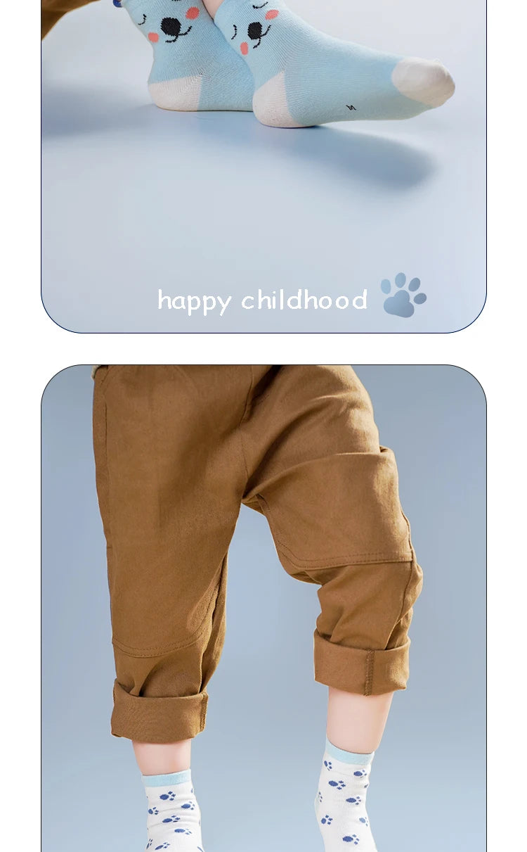 10 Pairs Baby Socks Newborn Baby Boy Girls Infant Cute Cartoons Fashion Soft Cotton Short Socks For 0-3 Years Kid's Socks