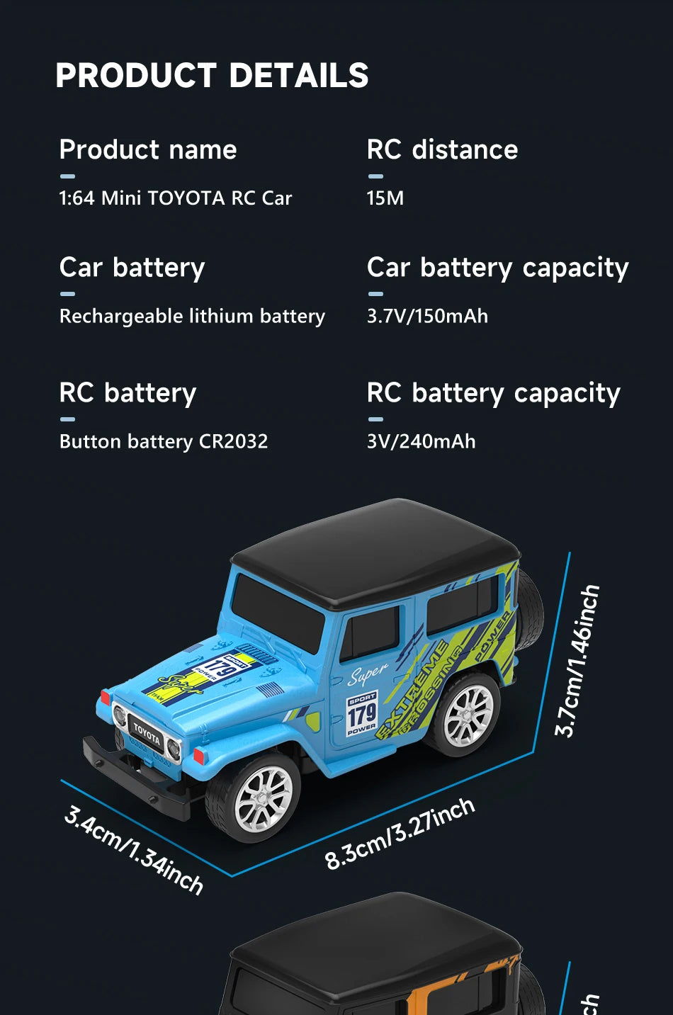 JCMO Mini RC Car 1:64 App/2.4Ghz Remote Control Desktop Small Portable Toy Off Road Vehicle Alloy Carshell For Children Gift New