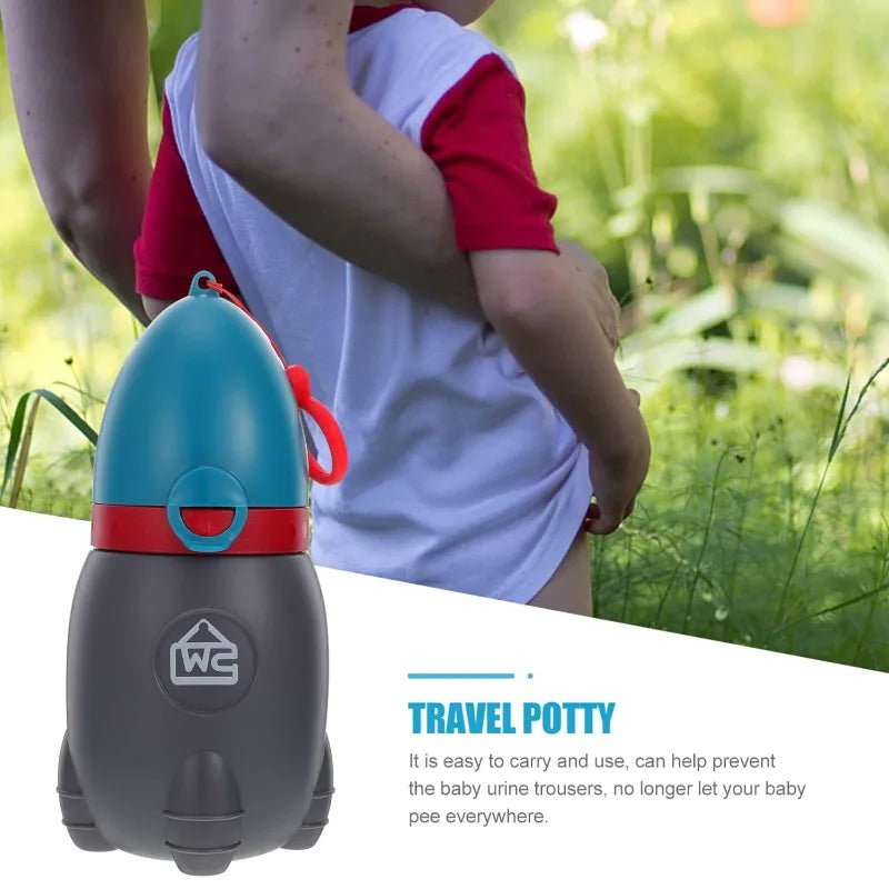 Portable Baby Kids Potty Urinal Hygienic Leak Proof Emergency Toilet for Camping Car Travel and boys girls Potty Pee Training