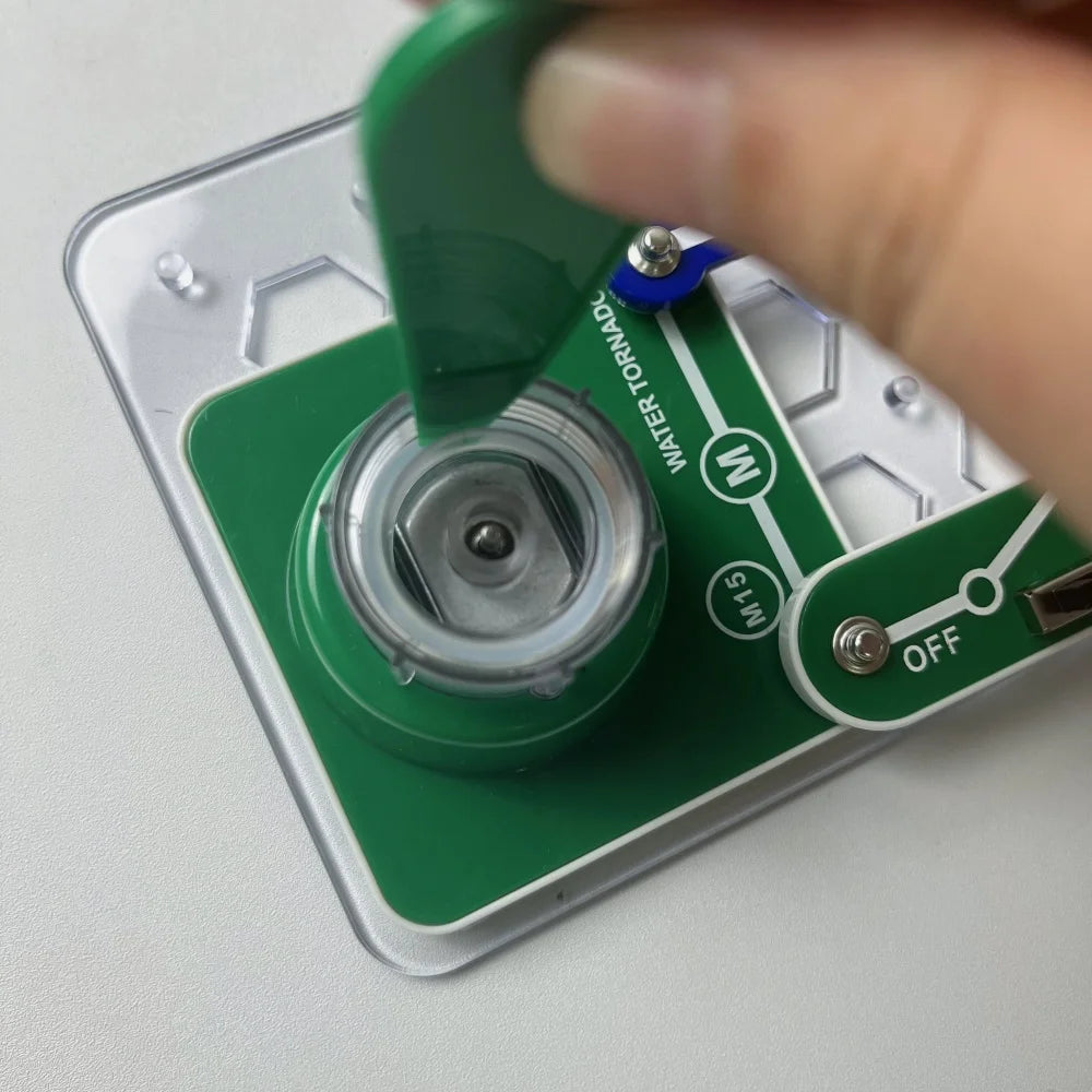 Tornado Maker DIY A Battery Powered Tabletop Water Tornado Empty Bottle Construction STEM Science Craft & Activity Kit Toy Kids