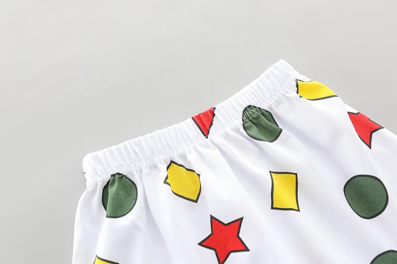 New Summer Baby Girls Clothes Suit Children Boys Casual T-Shirt Shorts 2Pcs/Sets Infant Outfits Toddler Costume Kids Tracksuits