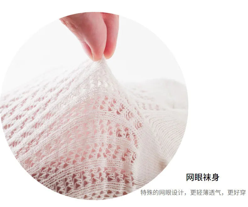 Limit quantity 0-2Y Children Girls Royal Style Bow Knee High Fishnet Socks Baby Toddler Bowknot Socks Kid Hollow Out Sock Sox