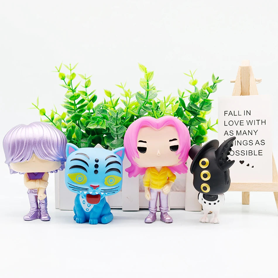 5-18pcs/Set Kpop Demon Hunters Action Figure Toy Derpys Tiger Rumi Mira Zoey Sussy Figurine Doll For Fans Gift Birthday Gifts