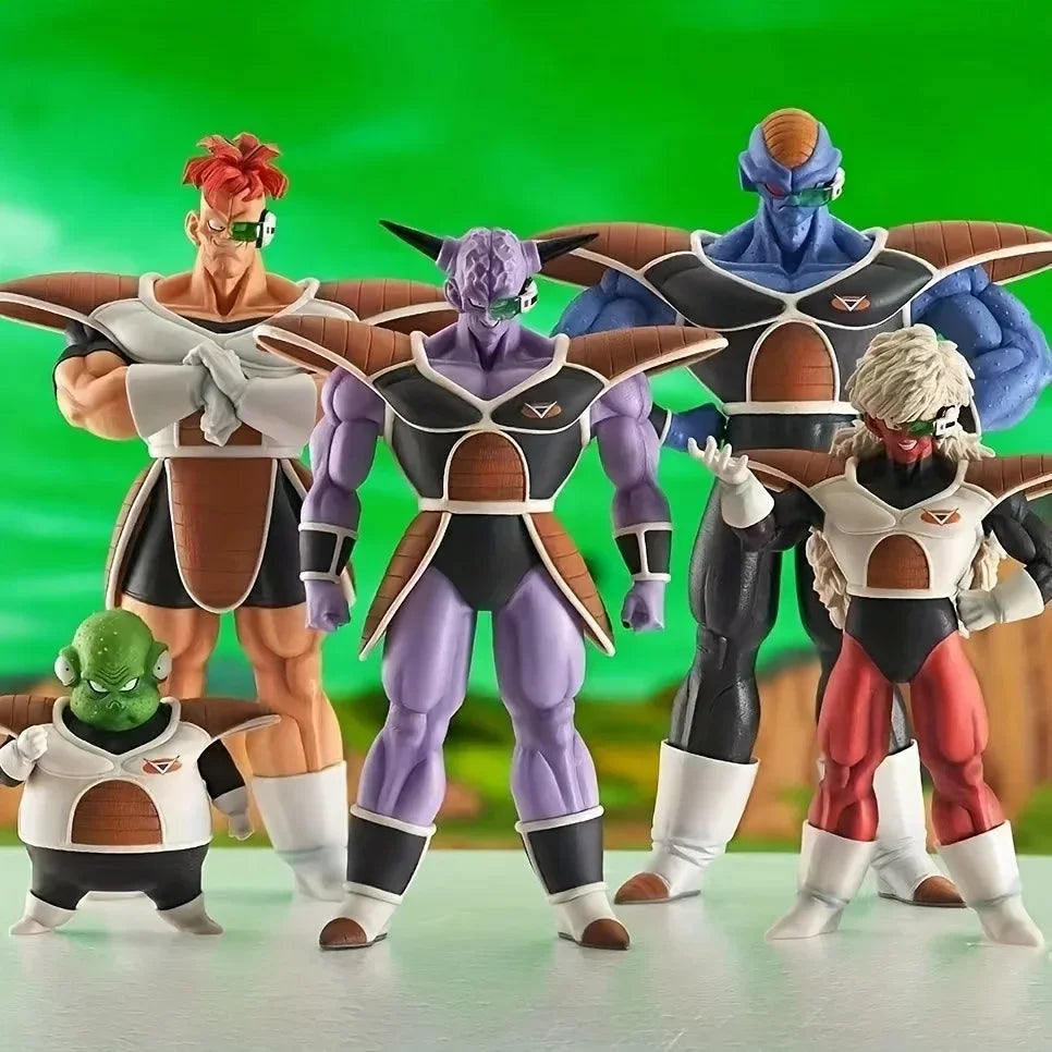 Dragon Ball Z Ginyu Force Action Figures Set - Collectible PVC Models Jeice Guldo Burter Anime Doll Toys for Fans