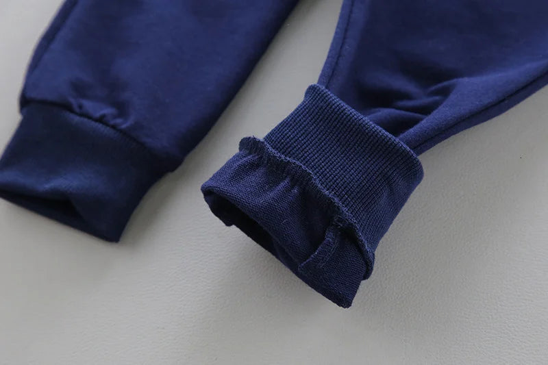 New Spring Autumn Baby Girl Clothes Boys Clothing Children T-Shirt Pants 2Pcs/Sets Toddler Casual Sports Costume Kids Tracksuits